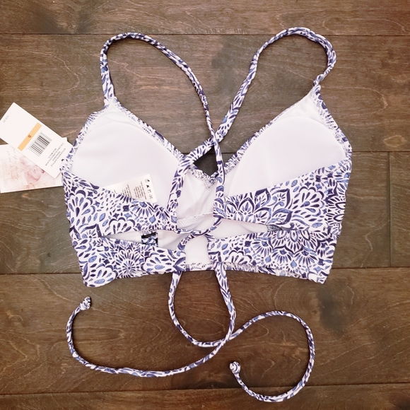 BNWT ~ Jessica Simpson Printed Bralette Bikini Set - Picture 7 of 13